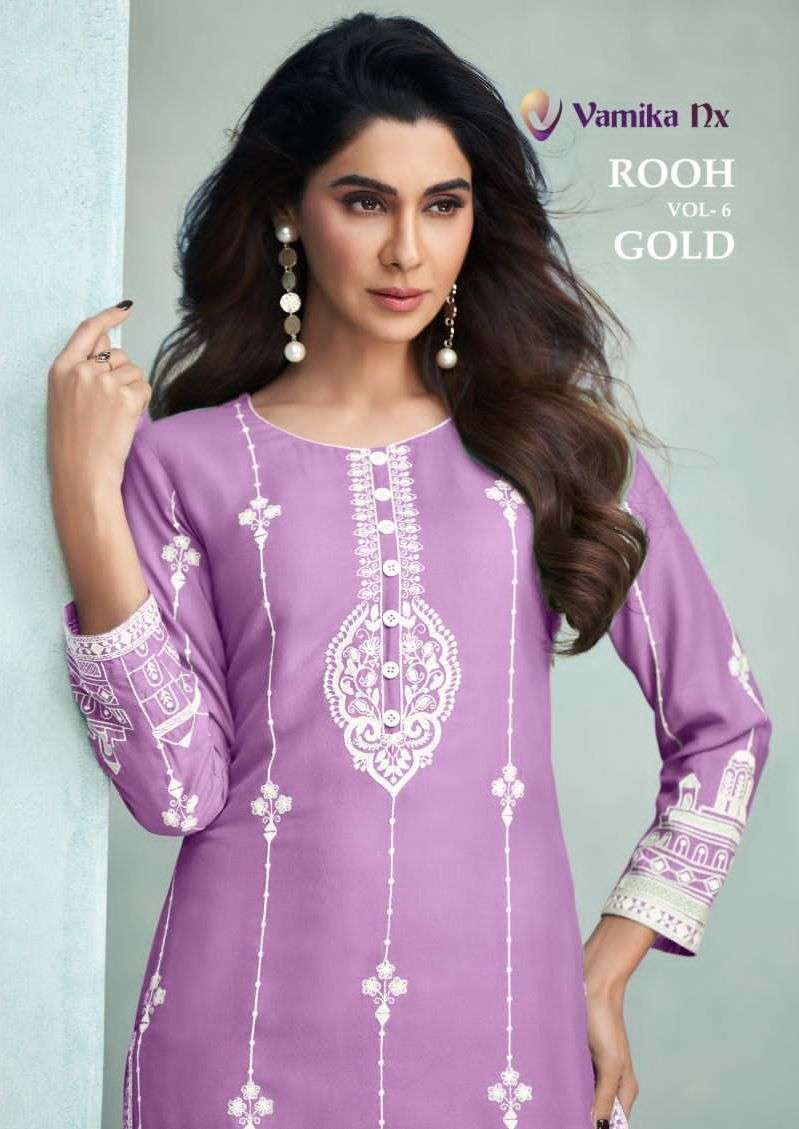 VAMIKA-NX-ROOH-VOL-6-GOLD-DESIGNER-LAKHNAVI-KURTIS-MANUFACTURER-1