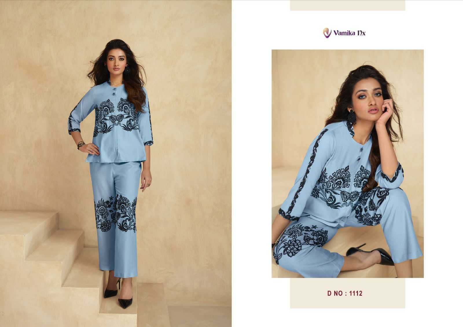 VAMIKA-NX-SAARA-RAYON-EMBROIDERY-CO-ORD-SET-WHOLESALER-SURAT-3