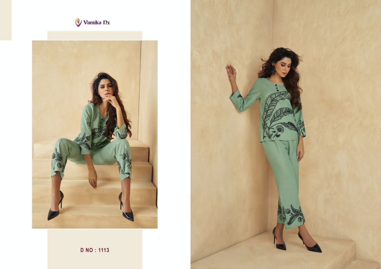 VAMIKA-NX-SAARA-RAYON-EMBROIDERY-CO-ORD-SET-WHOLESALER-SURAT-8