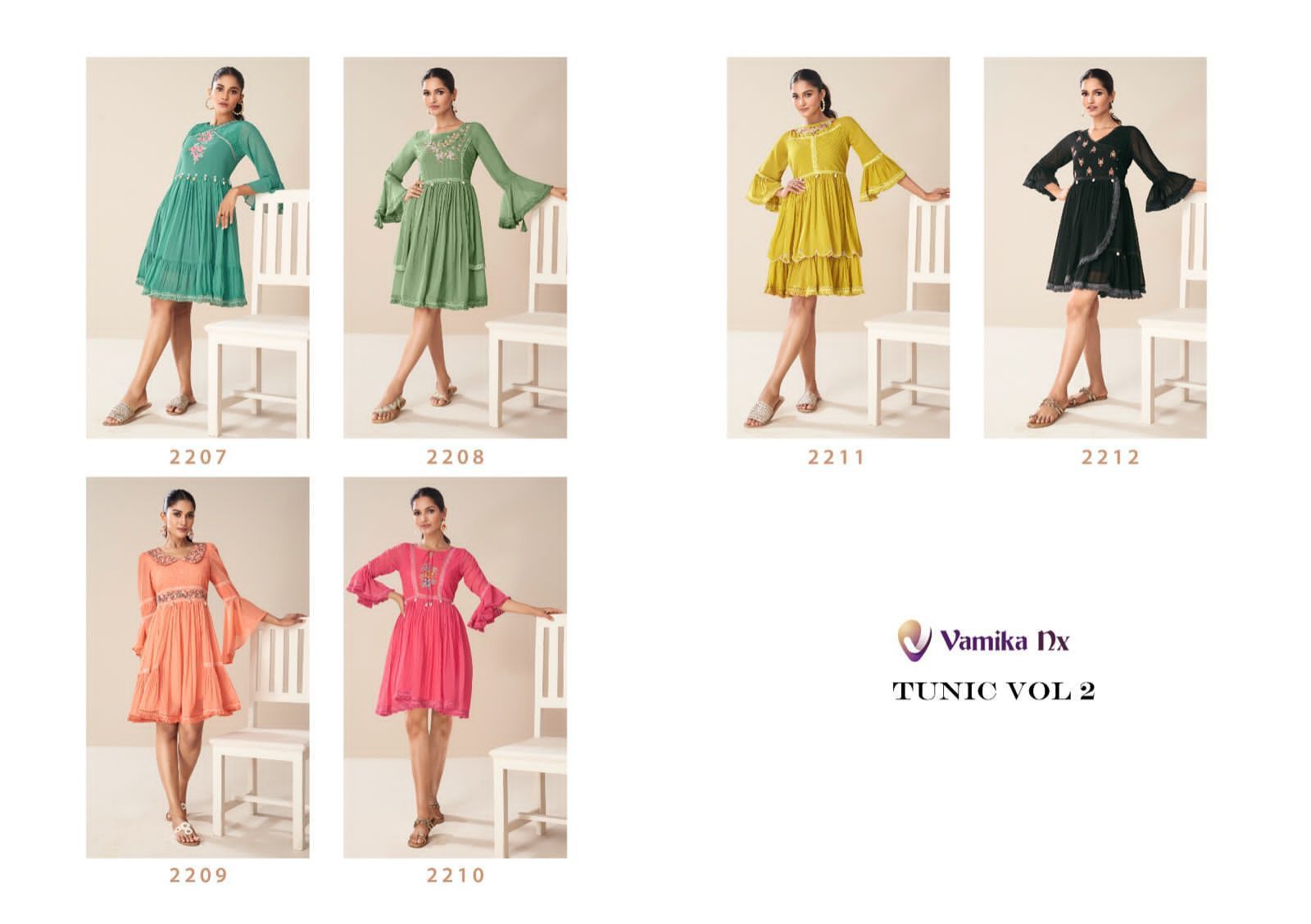 VAMIKA-NX-TUNIC-VOL-2-FOUX-GEORGETTE-SHORT-KURTIS-NEW-COLLECTION-2023-8