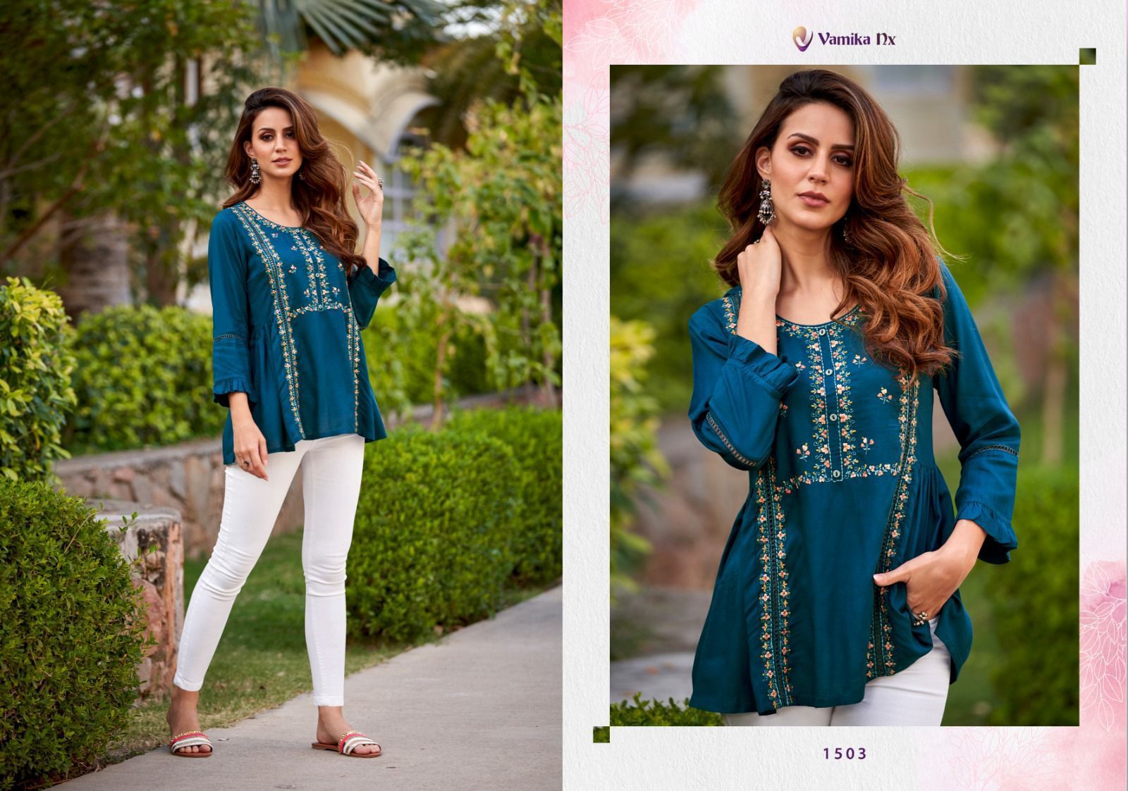 VAMIKA-RANG-MAHAL-SHORT-KURTIS-CATALOGUE-WHOLESALER-IN-SURAT-5