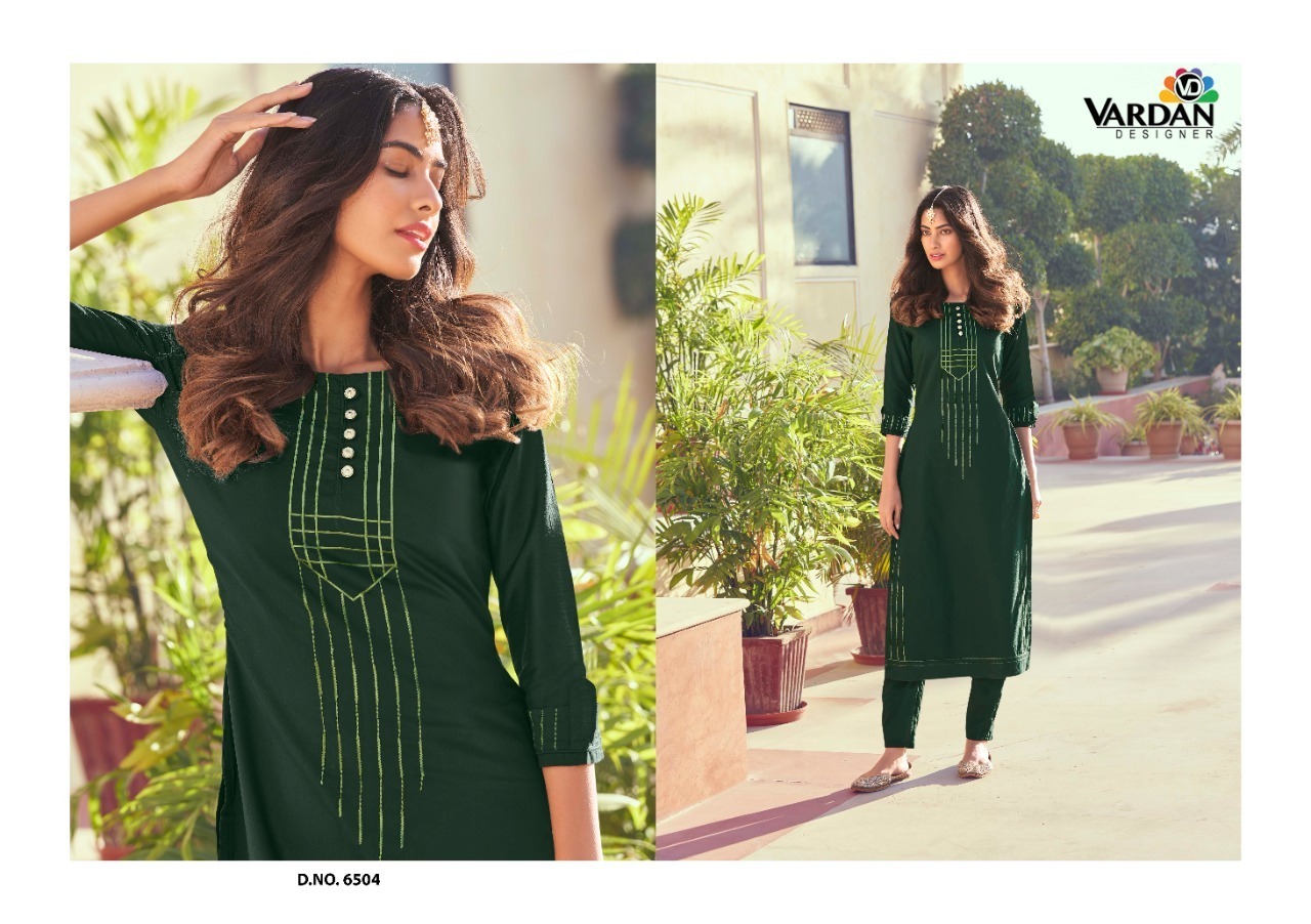 VARDAN-DESIGNER-RAAHAT-VOL-1-ROMAN-SILK-KURTI-WITH-PANTS-NEW-CATALOGUE-6
