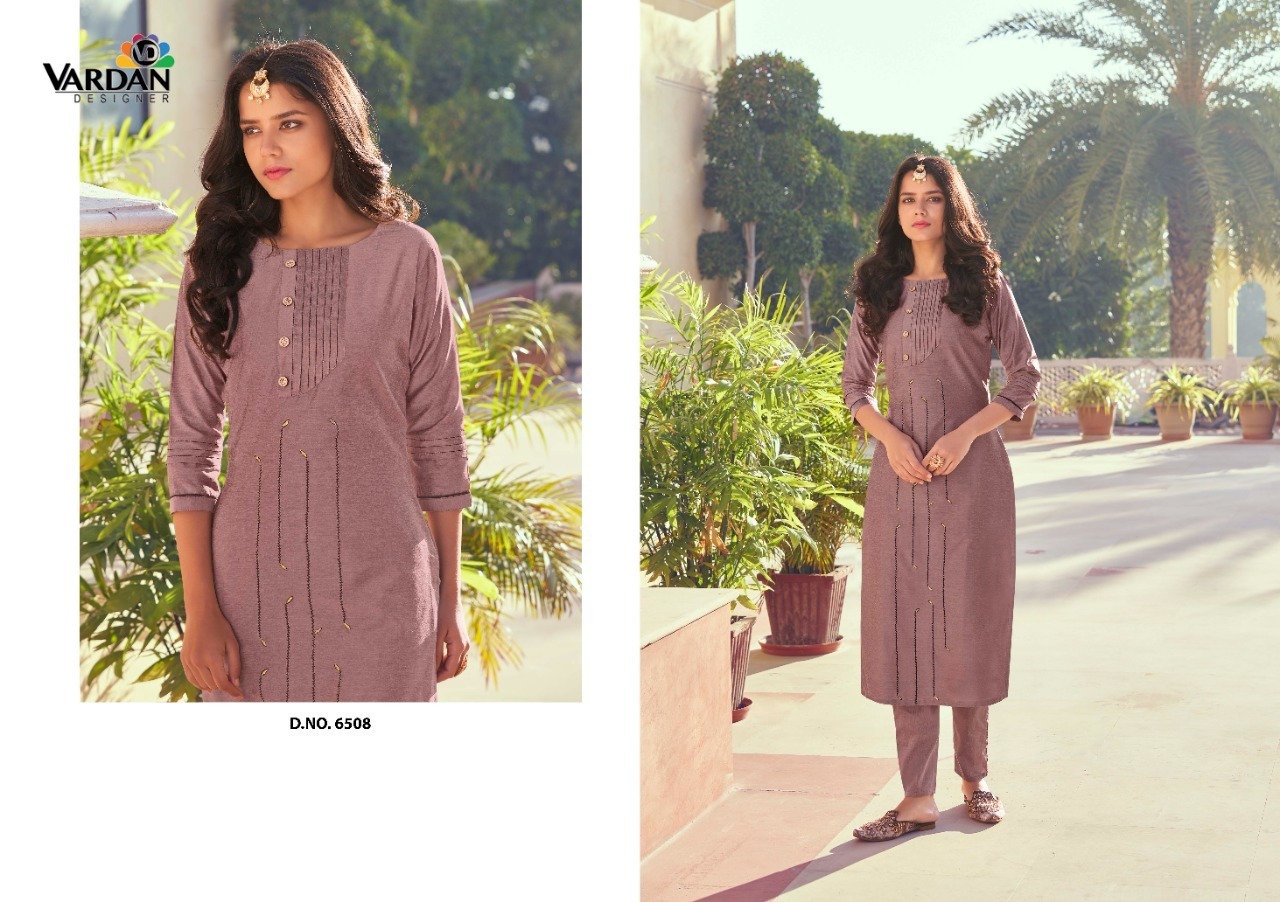 VARDAN-DESIGNER-RAAHAT-VOL-2-ROMAN-SILK-KURTI-WITH-PANTS-AT-SURAT-4
