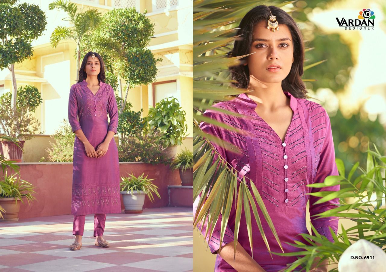 VARDAN-DESIGNER-RAAHAT-VOL-3-ROMAN-SILK-KURTI-WITH-PANTS-AT-WHOLESALE-5
