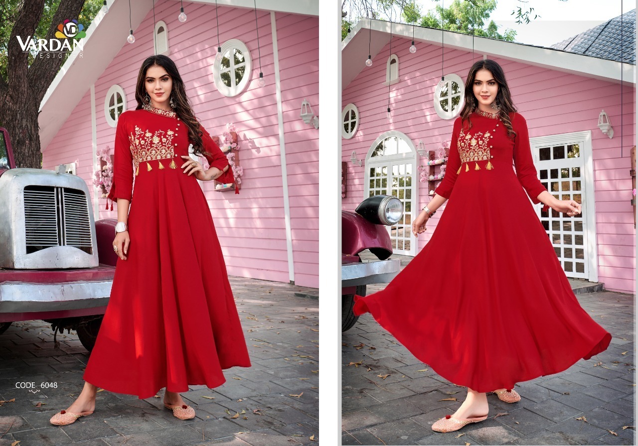 VARDAN-DESIGNER-RAVIA-VOL-2-RAYON-LONG-GOWN-STYLE-KURTIS-WHOLESALER-SURAT-4