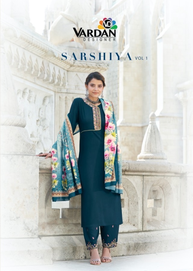 VARDAN-SARSHIYA-VOL-1-KURTI-PANT-WITH-DUPATTA-AT-SURAT-SUPPLIER-1