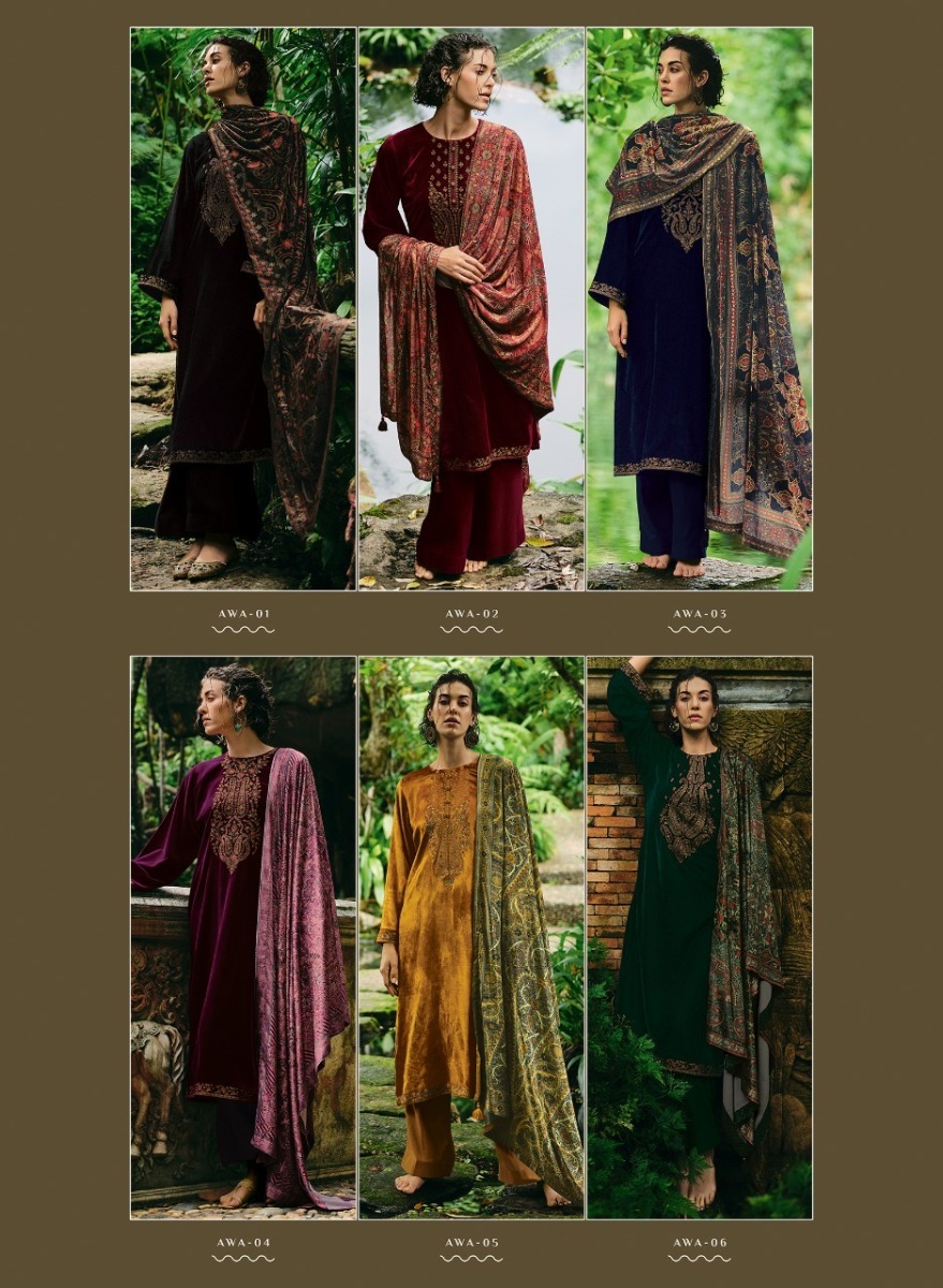VARSHA-WINTER-AFFAIR-VELVET-EMBROIDERY-SUITS-WHOLESALE-11