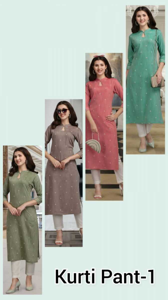 VASSU-KURTI-PANT-VOL-1-FANCY-KURTIS-WHOLESALE-1