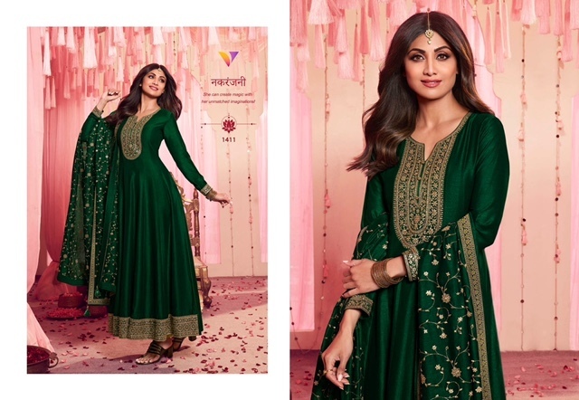 VATSAM-MEHNDI-SHILPA-SHETTY-DESIGNER-KURTI-WHOLESALER-3