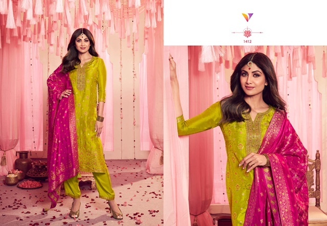 VATSAM-MEHNDI-SHILPA-SHETTY-DESIGNER-KURTI-WHOLESALER-4