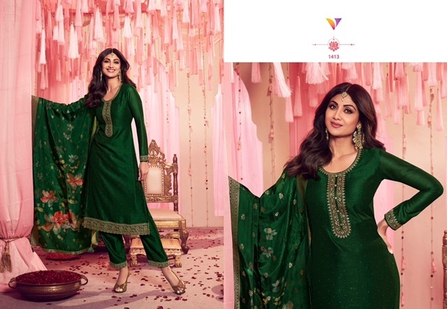 VATSAM-MEHNDI-SHILPA-SHETTY-DESIGNER-KURTI-WHOLESALER-5
