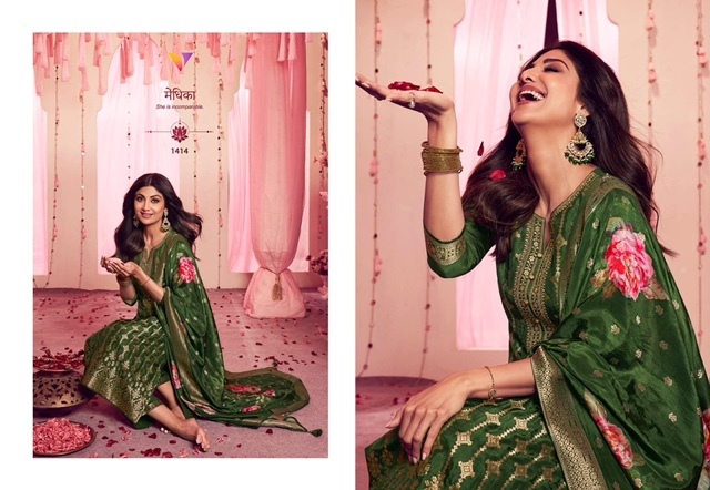 VATSAM-MEHNDI-SHILPA-SHETTY-DESIGNER-KURTI-WHOLESALER-6