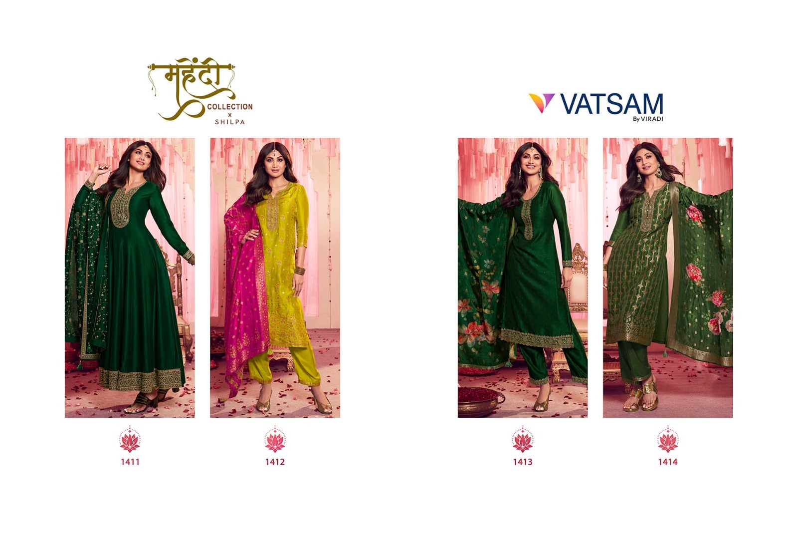 VATSAM-MEHNDI-SHILPA-SHETTY-DESIGNER-KURTI-WHOLESALER-8