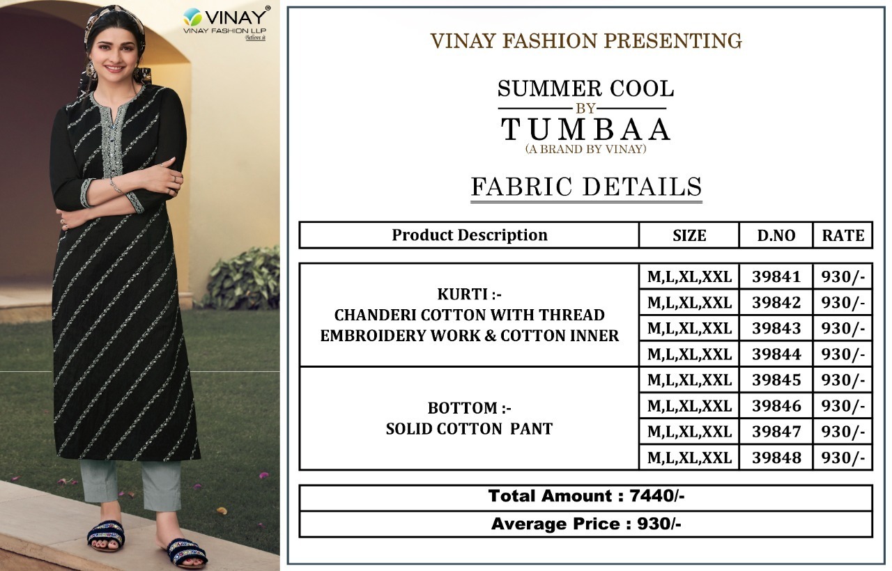 VINAY-FASHION-TUMBAA-SUMMER-COOL-KURTIS-WITH-PANT-AT-WHOLESALE-3