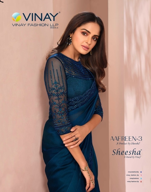 VINAY-KASEESH-AAFREEN-3-CHIFFON-HEAVY-SAREES-AT-SURAT-SUPPLIER-1