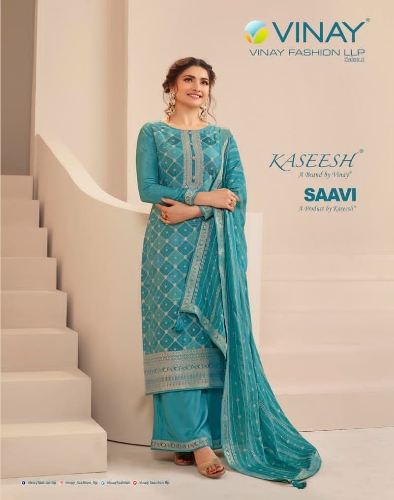 VINAY-KASEESH-SAAVI-ZARI-DOLA-JACQUARD-SALWAR-SUITS-WHOLESALE-1