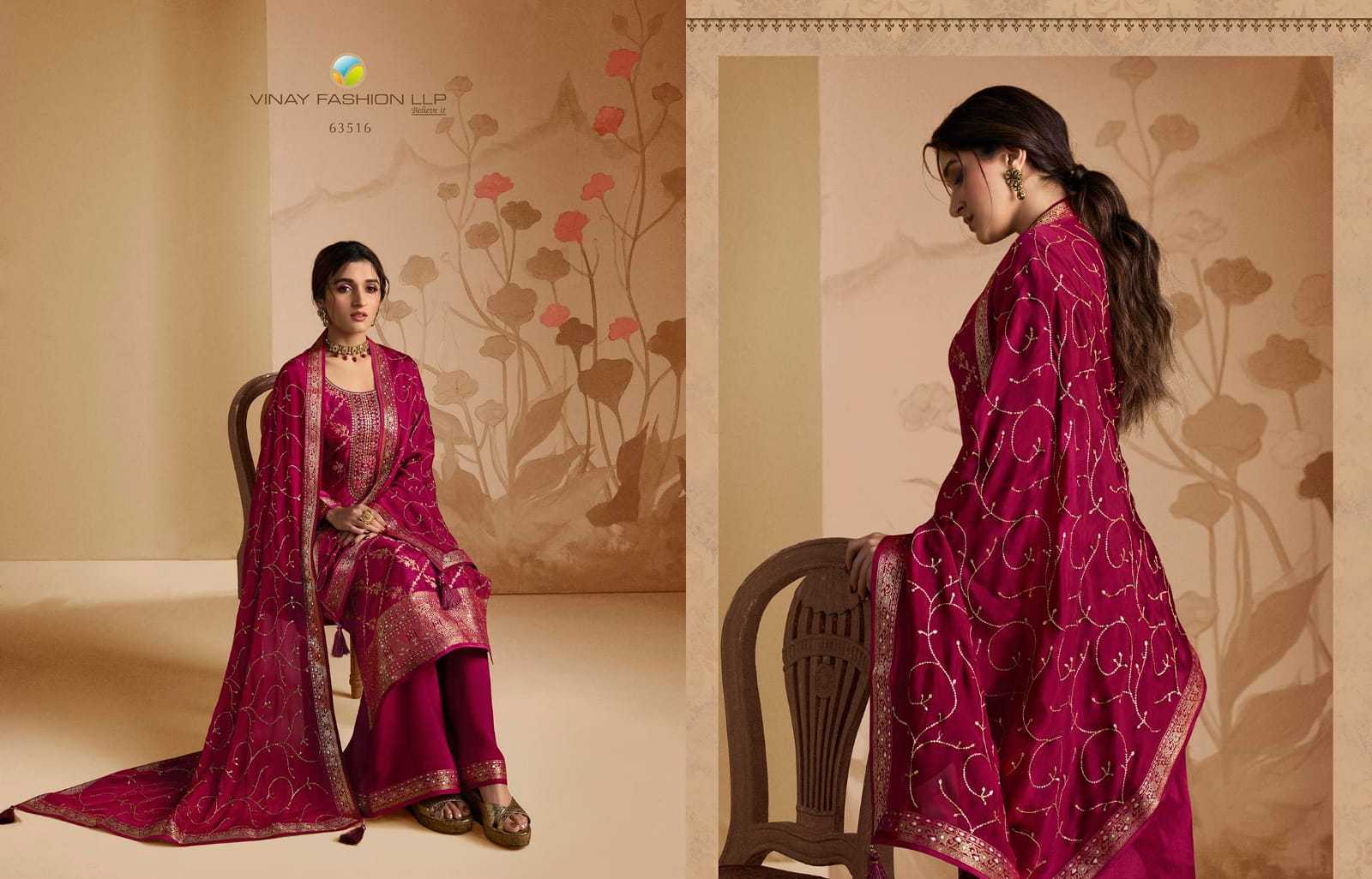 VINAY-KASEESH-SANA-VOL-2-DOLA-ZARI-JACQUARD-SUITS-WHOLESALER-SURAT-5