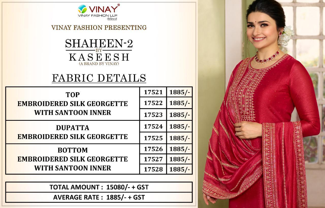 VINAY-KASEESH-SHAHEEN-VOL-2-SILK-EMBROIDERY-SUITS-AT-SURAT-3
