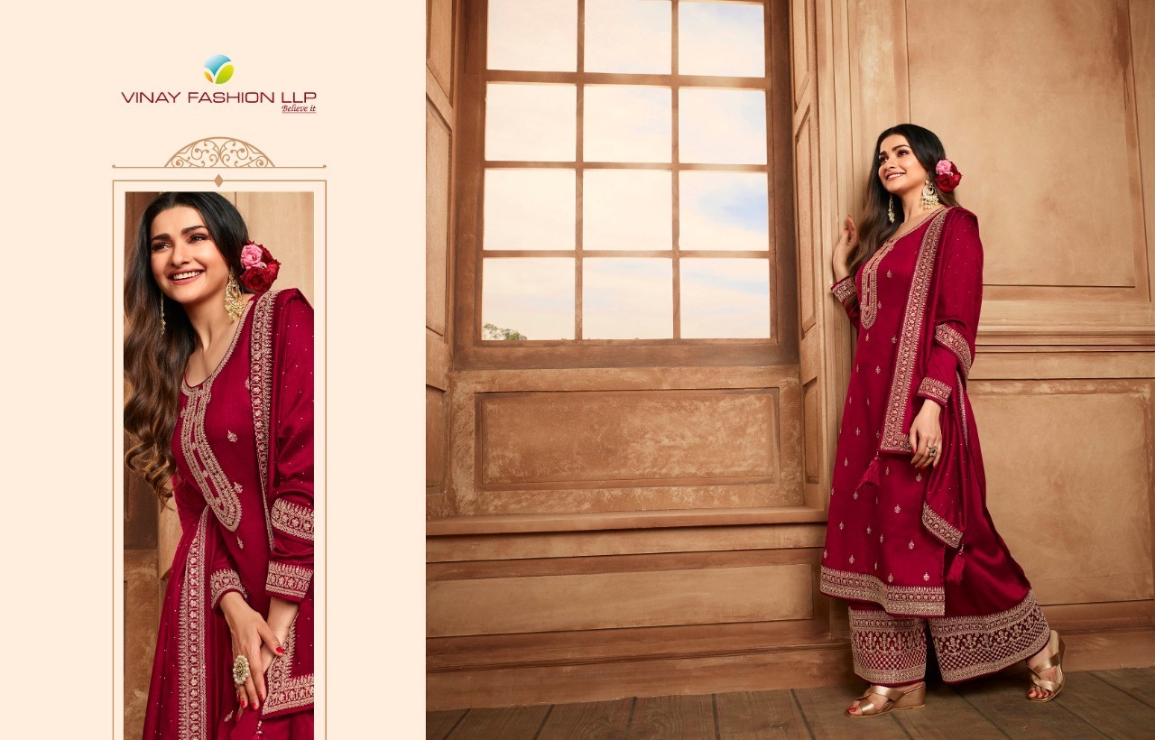 VINAY-KASEESH-SHAHEEN-VOL-3-SILK-GEORGETTE-EMBROIDERY-SUITS-WHOLESALE-2