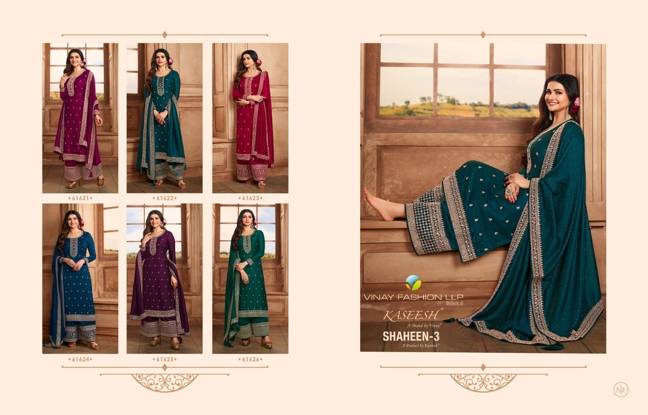 VINAY-KASEESH-SHAHEEN-VOL-3-SILK-GEORGETTE-EMBROIDERY-SUITS-WHOLESALE-7