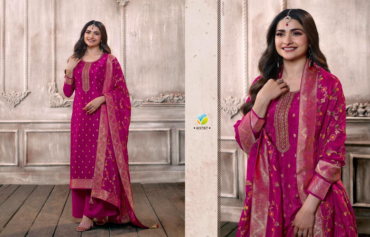 VINAY-KASEESH-ZARDOSI-VOL-6-ZARI-DOLA-JACQUARD-SUITS-WHOLESALE-3