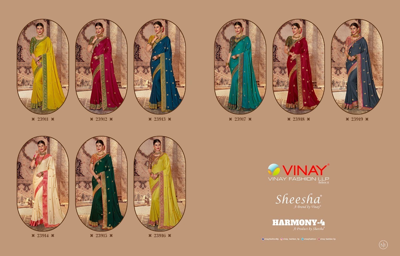 VINAY-SHEESHA-HARMONY-VOL-4-SAREES-WHOLESALER-2