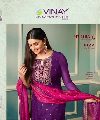 VINAY-TUMBAA-FIZA-ORGANZA-JACQUARD-READYMADE-SUITS-WHOLESALE-1