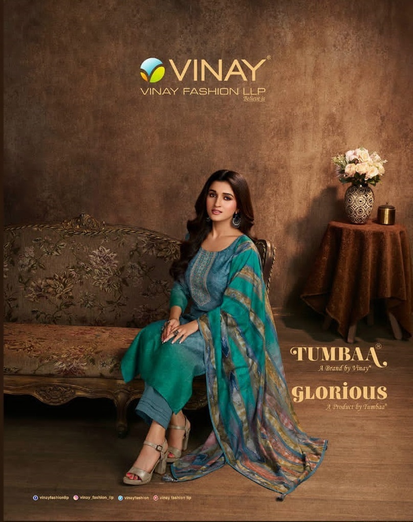 VINAY-TUMBAA-GLORIOUS-TOP-BOTTOM-WITH-DUPATTA-WHOLESALER-SURAT-1