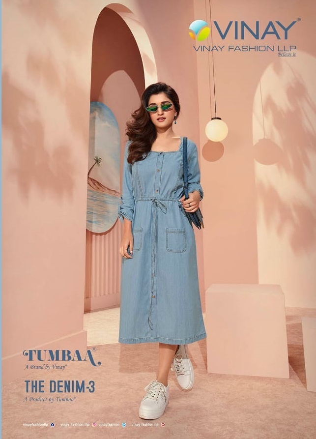 VINAY-TUMBAA-THE-DENIM-VOL-3-DENIM-WITH-BELT-KURTIS-MANUFACTURER-SURAT-1