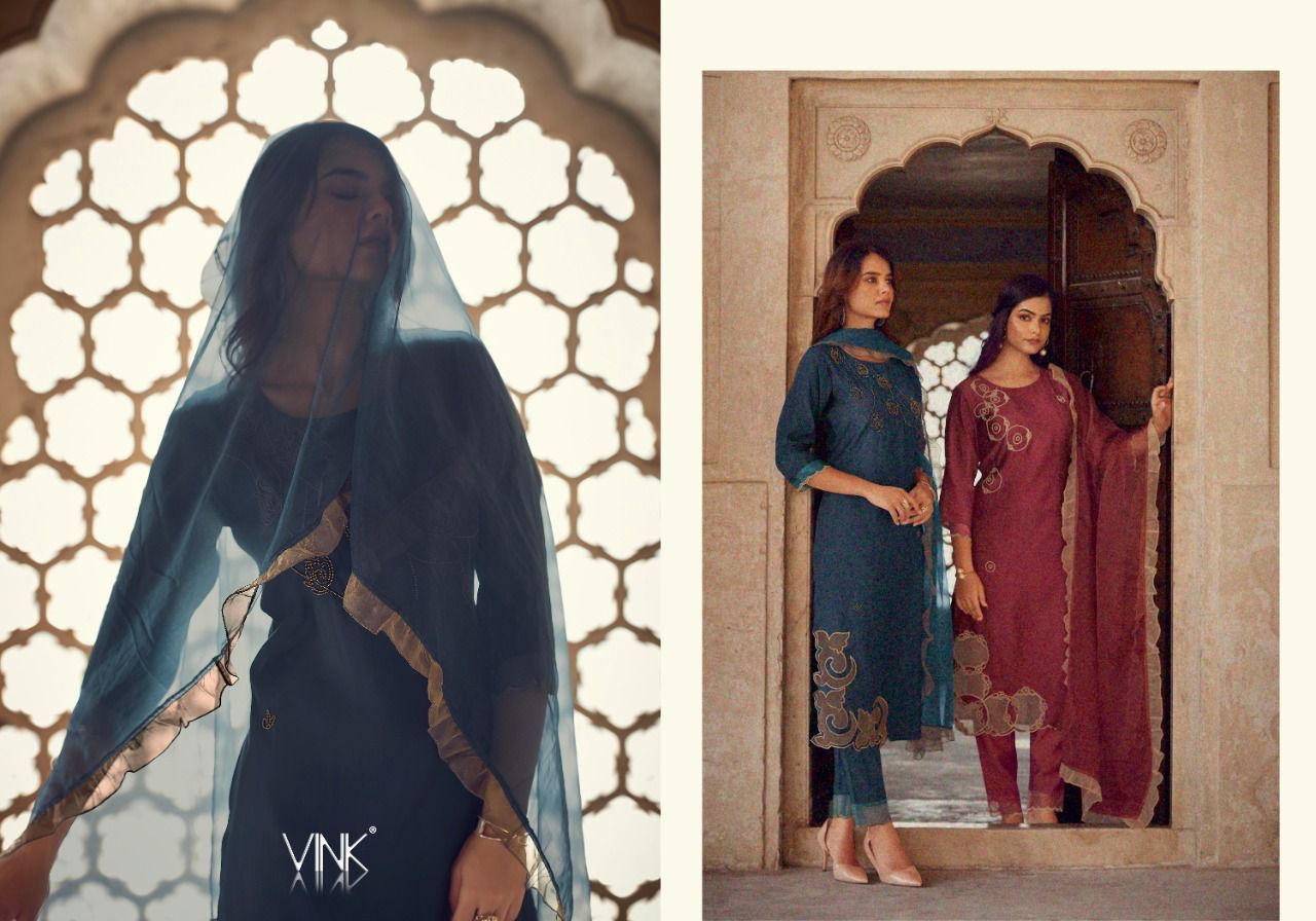 VINK-APPLIQUE-HANDWORK-KURTI-PANTS-WITH-DUPATTA-WHOLESALER-SURAT-2