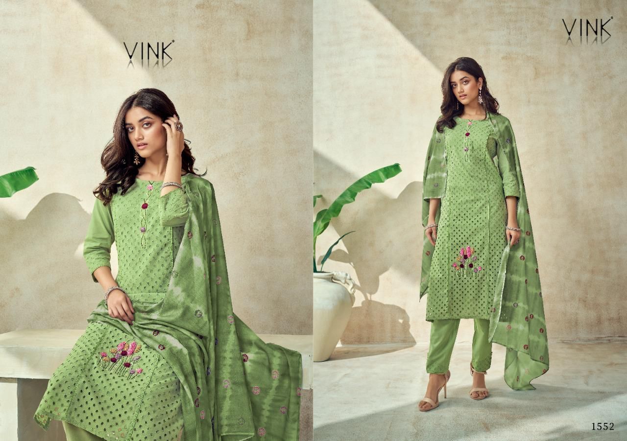 VINK-CHIKANKARI-VOL-2-KURTI-PANTS-WITH-DUPATTA-MANUFACTURE-SURAT-1