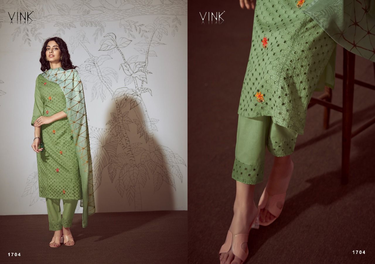 VINK-CHIKANKARI-VOL-3-KURTI-PANTS-WITH-DUPATTA-AT-WHOLESALER-SURAT-5