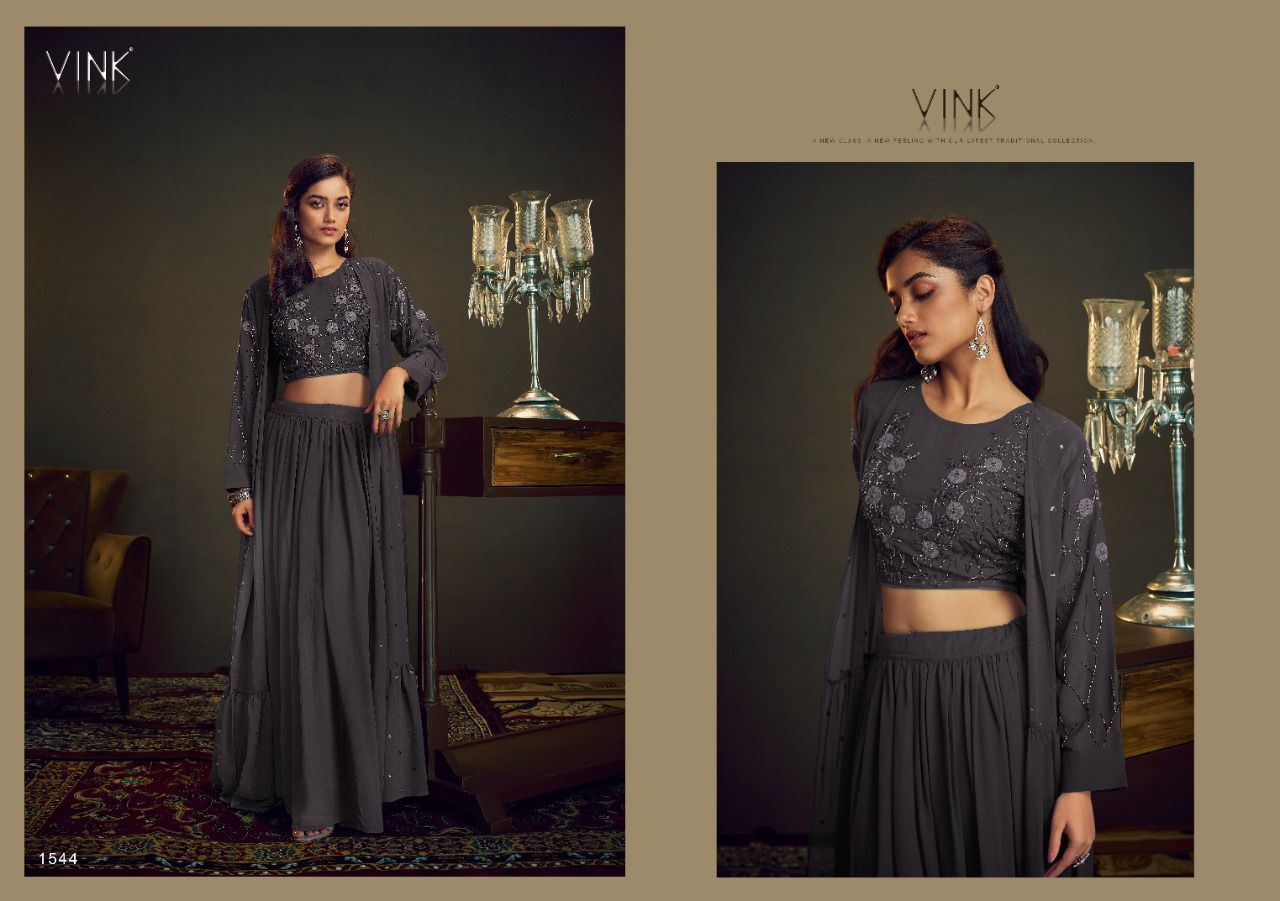 VINK-COCKTAIL-DESIGNER-CROP-TOP-JACKET-WITH-SKIRT-AT-WHOLESALE-3