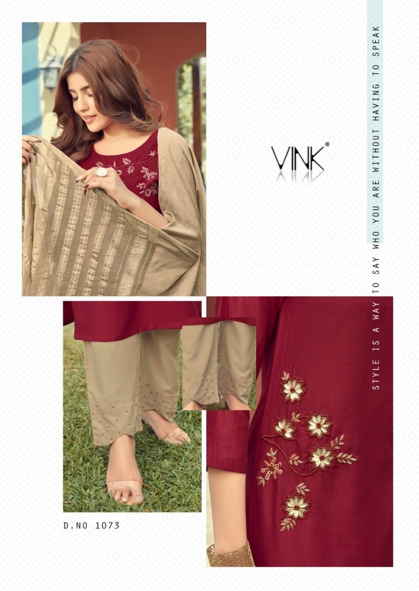VINK-FLUTE-HANDWORK-KURTI-WITH-DUPATTA-CATALOGUE-14