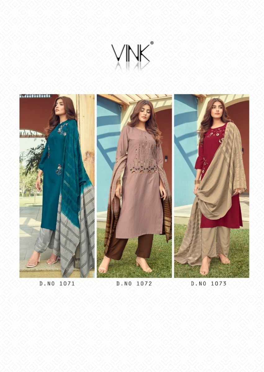 VINK-FLUTE-HANDWORK-KURTI-WITH-DUPATTA-CATALOGUE-16