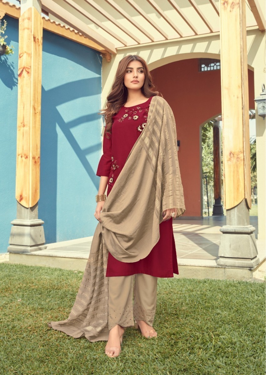 VINK-FLUTE-HANDWORK-KURTI-WITH-DUPATTA-CATALOGUE-7