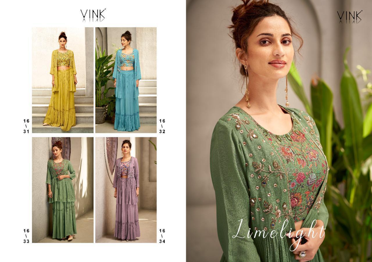 VINK-LIMELIGHT-CROP-TOP-WITH-JACKET-AND-SKIRT-READYMADE-KURTI-SET-5