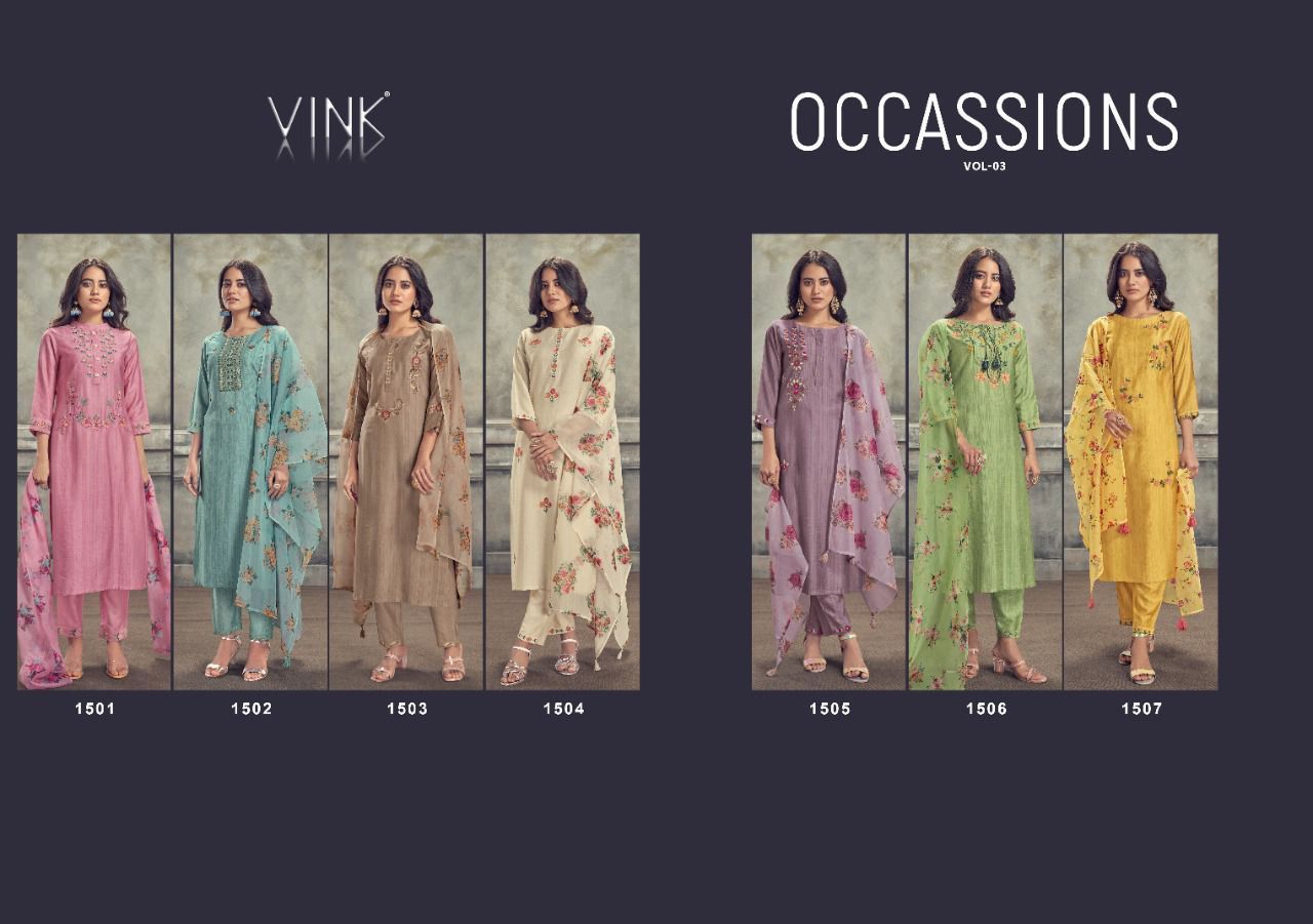 VINK-OCCASIONS-VOL-3-KURTI-PANTS-WITH-DUPATTA-AT-WHOLESALE-SURAT-1