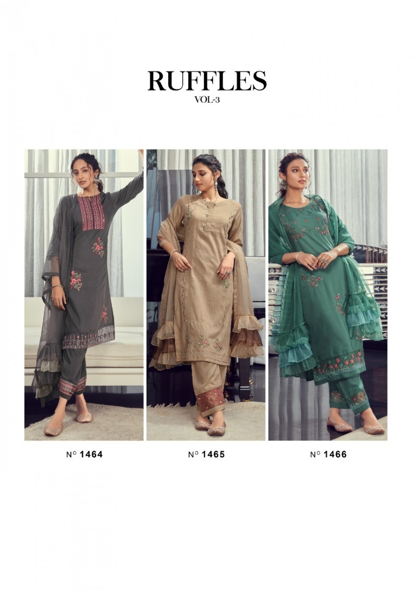 VINK-RUFFLES-VOL-3-KURTI-PANT-WITH-DUPATTA-SUPPLIER-SURAT-1