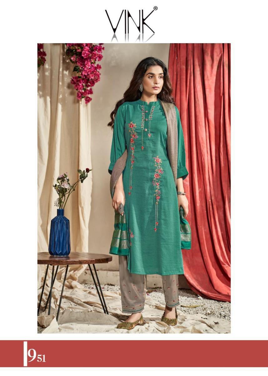 VINK-STARLIGHT-VOL-3-VISCOSE-SILK-KURTI-PANT-WITH-DUPATTA-WHOLESALER-SURAT-3