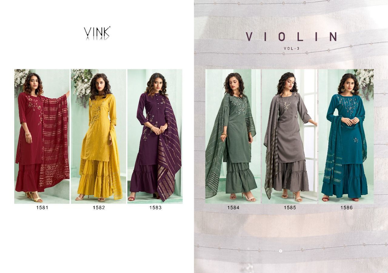 VINK-VIOLIN-VOL-3-KURTA-SHARARA-WITH-DUPATTA-AT-WHOLESALE-1