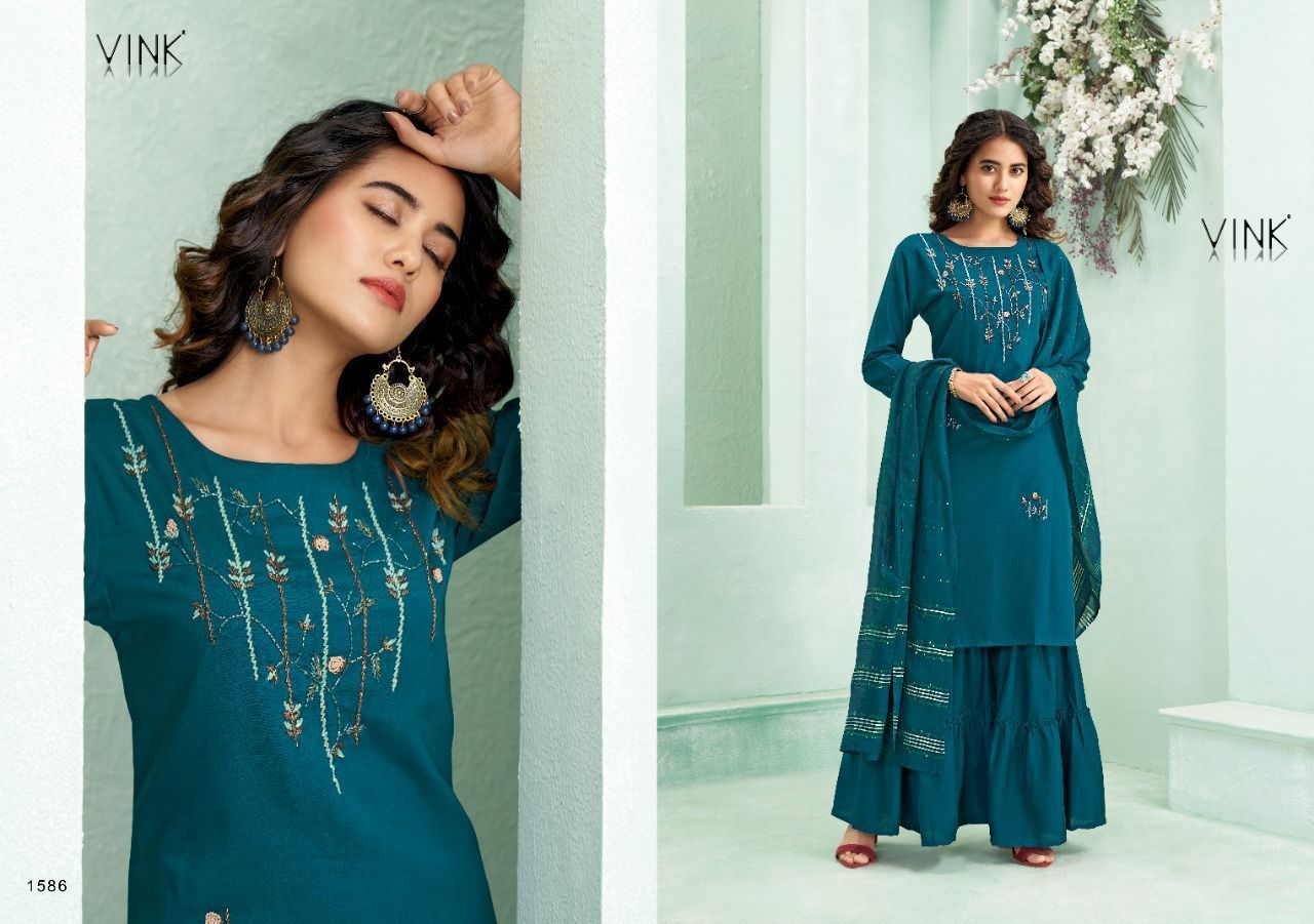VINK-VIOLIN-VOL-3-KURTA-SHARARA-WITH-DUPATTA-AT-WHOLESALE-8