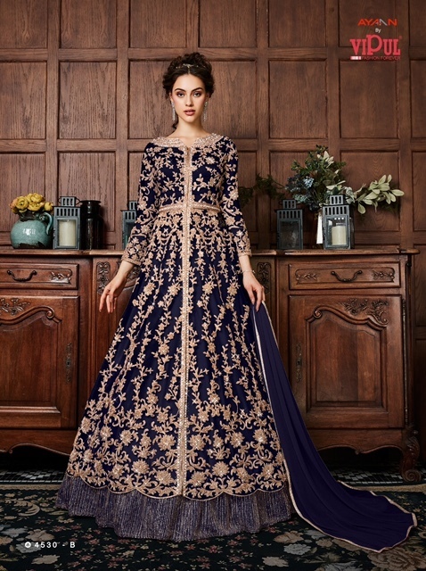 VIPUL-4530-HEAVY-NET-SALWAR-KAMEEZ-WHOLESALER-11