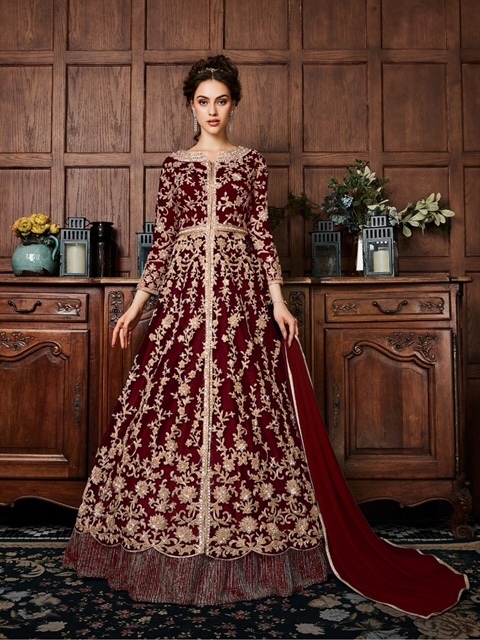 VIPUL-4530-HEAVY-NET-SALWAR-KAMEEZ-WHOLESALER-14