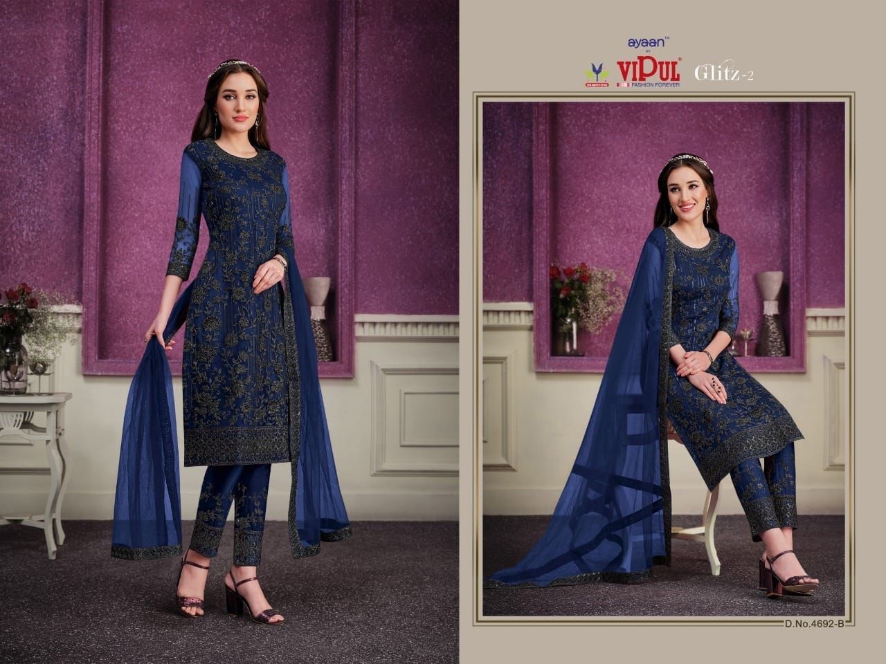 VIPUL-4692-HEAVY-BUTTERFLY-NET-SALWAR-KAMEEZ-WHOLESALER-2