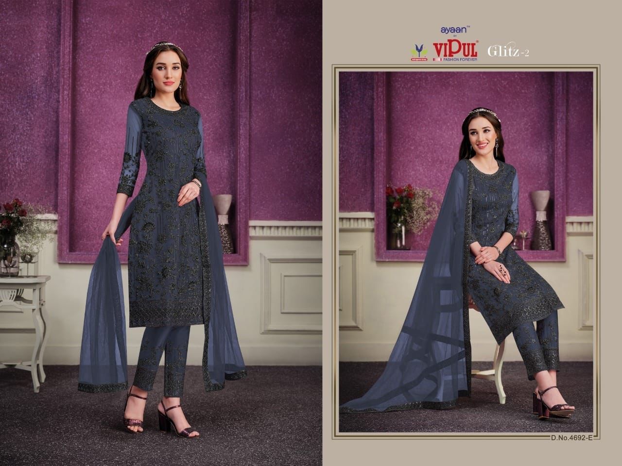VIPUL-4692-HEAVY-BUTTERFLY-NET-SALWAR-KAMEEZ-WHOLESALER-4