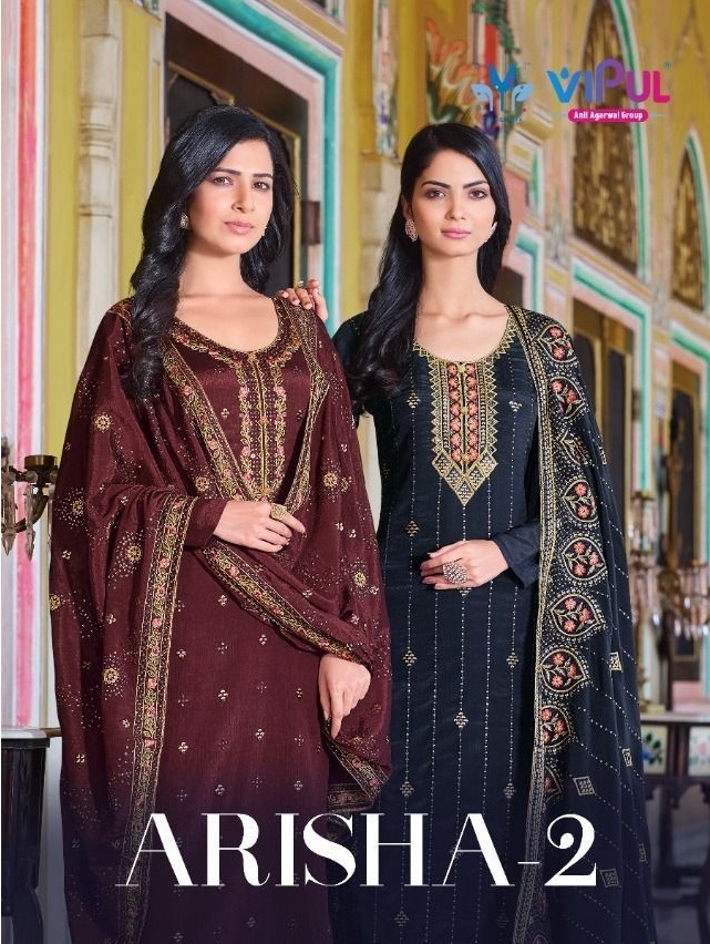 VIPUL-ARISHA-VOL-2-EMBROIDERY-SALWAR-SUITS-WHOLESALER-SURAT-1