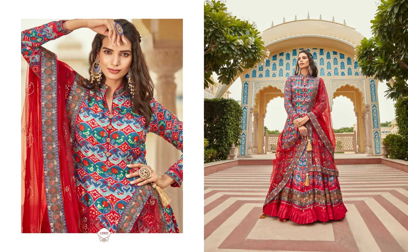 VIRASAT-GAJGAMINI-BANDHANI-PRINT-DESIGNER-GOWN-WHOLESALER-IN-SURAT-5