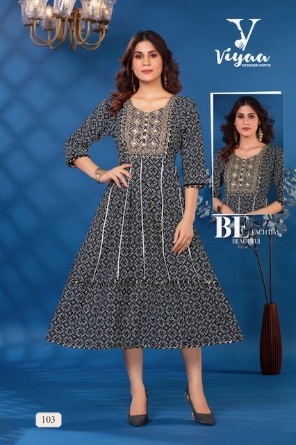 VIYAA-DESIGNER-BANDHEJ-VOL-1-RAYON-PRINT-ANARKALI-GOWNS-MANUFACTURER-4