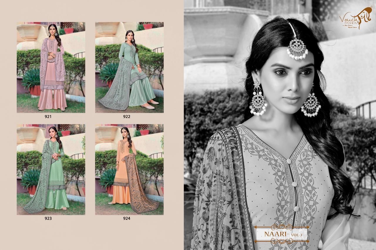 VOUCH-FASHION-NAARI-VOL-3-GEORGETTE-LIGHT-CHART-COLLECTION-2021-1